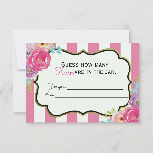 Brautparty Brunch-Spielkarte Einladung (Vorderseite)