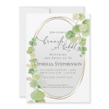 Brautparty | Brunch und Eukalyptus