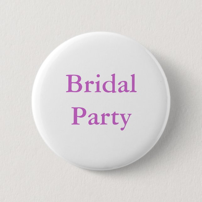 Brautparty Button (Vorderseite)