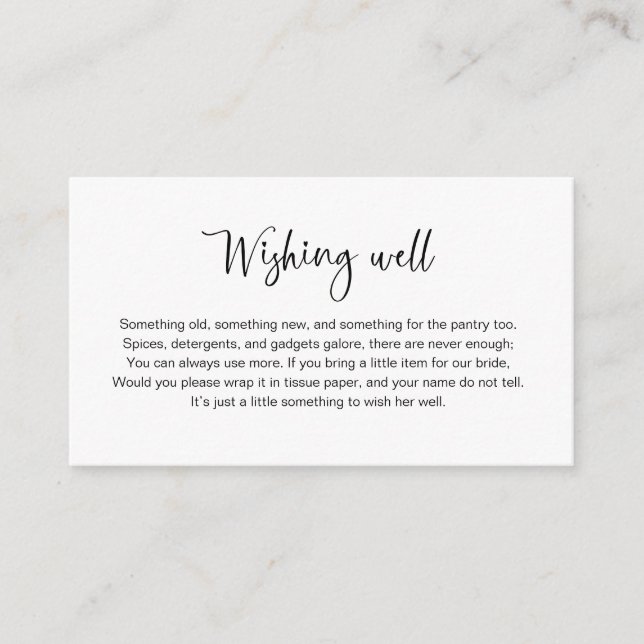 Brautparty, das gut einsetzen möchte begleitkarte (Vorderseite)