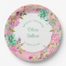 Brautparty der hellen Blumenprofusion