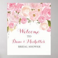 Brautparty der rosa Blume