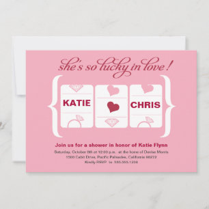 Brautparty der Schlitzmaschine Einladung