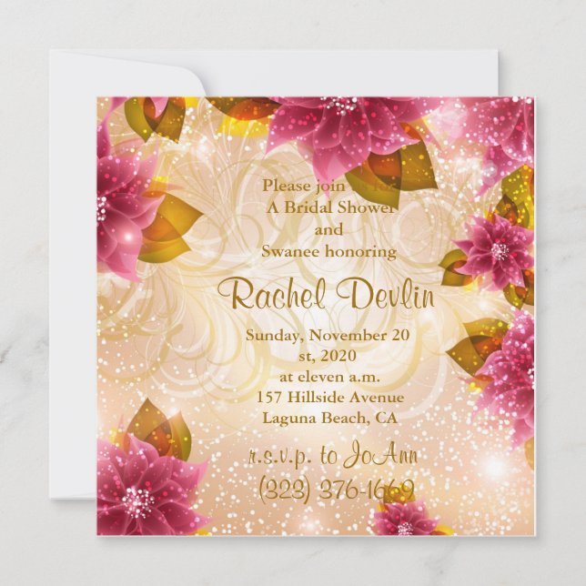 Brautparty-Einladung Einladung (Vorderseite)