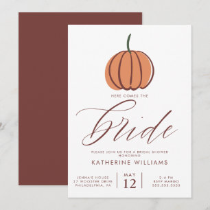 Brautparty Einladung von Autumn Pumpkin