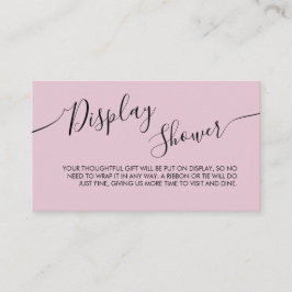 Brautparty Einschließkarten in modernem Design. Begleitkarte