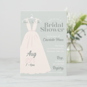 Brautparty, Elegant, Bride to be, Bridal Invite Einladung