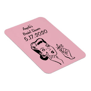 Brautparty-Erinnerung oder Keepake-Magnet Magnet