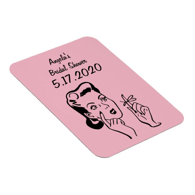 Brautparty-Erinnerung oder Keepake-Magnet Magnet (Rechte Seite)