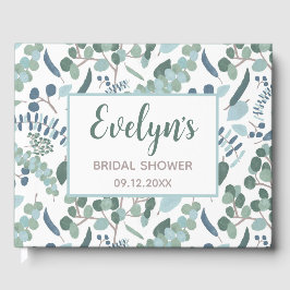 Brautparty Eucalyptus Gästebuch