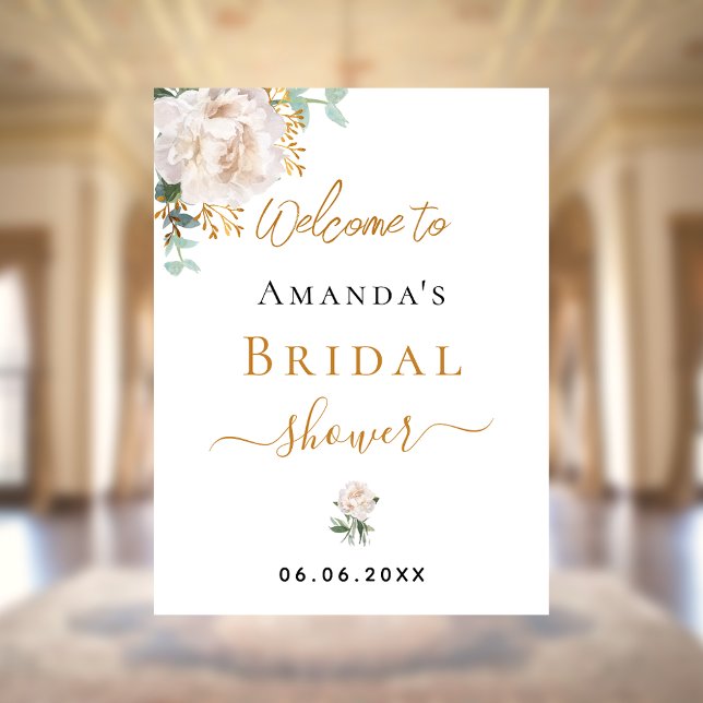 Brautparty Eukalyptus-Blütengrün Poster (Von Creator hochgeladen)