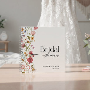 Brautparty Floral Guest Notizbuch