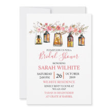 Brautparty "Floral Lanterns"