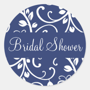 Brautparty Floral Vine Umschlag Aufkleber Siegel