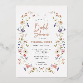 Brautparty Folieneinladung