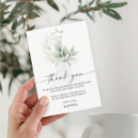 Brautparty für Aquarellen dank Karte<br><div class="desc">Vielen Dank an Ihre Gäste für ihre großzügigen Geschenke mit dieser einfachen Dankeschön-Karte! Sie können die Nachricht bearbeiten,  um persönlicher zu sein und bearbeiten Sie den Namen! Karo unsere gesamte Kollektion für mehr passende Artikel!</div>
