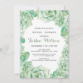 Brautparty für Aquarellfarben Einladung