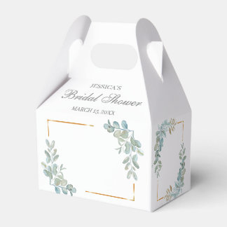 Brautparty für Aquarellfarben Geschenkschachtel