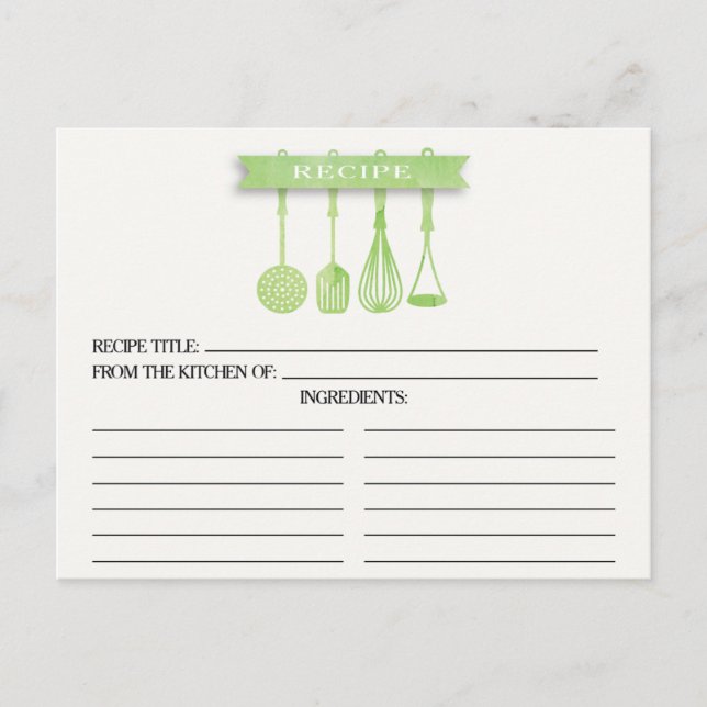 Brautparty für Aquarellfarben Postkarte (Vorderseite)