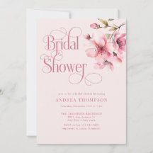 Brautparty für Blume in Rosa