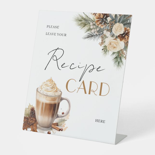 Brautparty für Blumenkohl Sockelschild (Vorderseite)