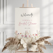 Brautparty für das Feld Frühjahr-Wildblume