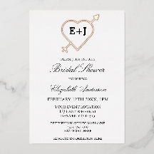 Brautparty für das Herz und den Pfeil