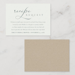 Brautparty für die Schwarz-weiße Skriptanforderung Begleitkarte