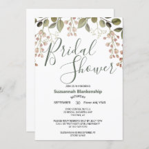 Brautparty für einfache Pastell-Floral