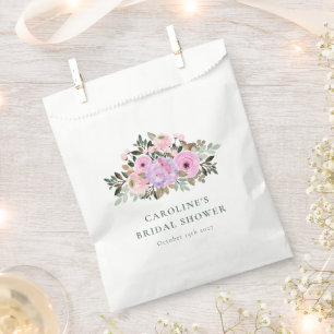 Brautparty für Wasserfarben von Lavendel Geschenktütchen
