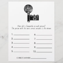 Brautparty Game rät die Hochzeit