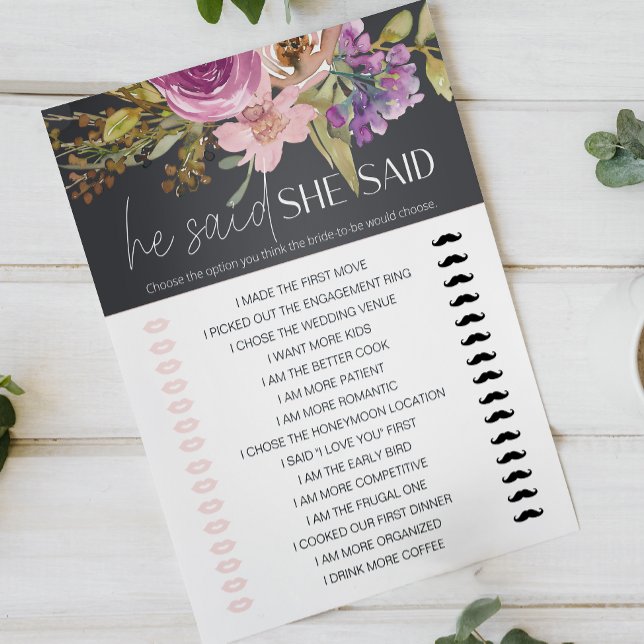 Brautparty Game sagte er sagte, sie sagte Dusty (Von Creator hochgeladen)