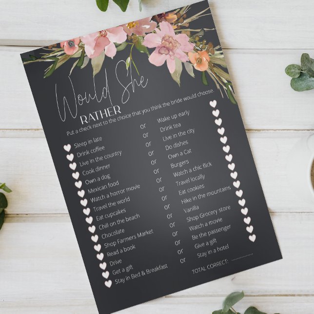 Brautparty Game würde sie eher trostlos pink (Von Creator hochgeladen)