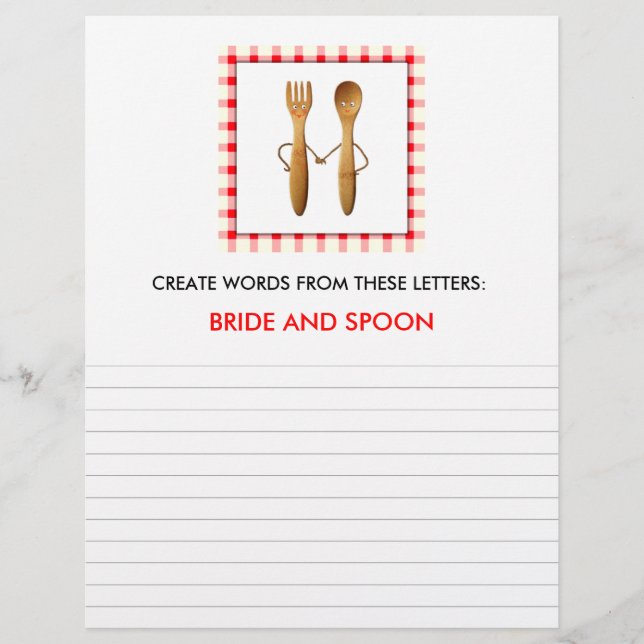 Brautparty Games (Vorderseite)