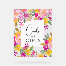 Brautparty Gartengebirge Acrylschild