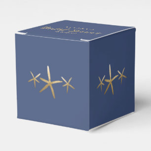 Brautparty Gefallen Box, Anpassen, Strand Starfish Geschenkschachtel