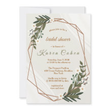 Brautparty geometrische weiße Blume