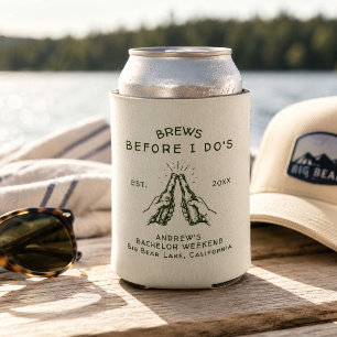 Brautparty-Geschenk 'Bier vor der Hochzeit' indivi Dosenkühler