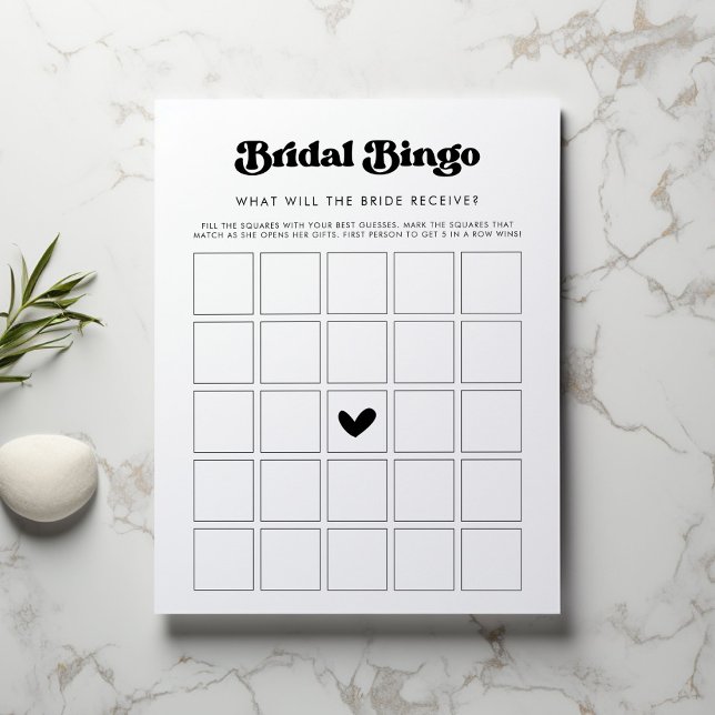 Brautparty-Geschenke-Bingo-Spiel (Von Creator hochgeladen)