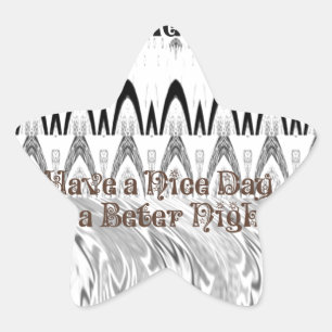 Brautparty Geschenke Kunst drucken Stern-Aufkleber