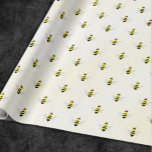 Brautparty Geschenkpapier<br><div class="desc">Braut zu sein! Brautparty mit gelbem Untergrund</div>