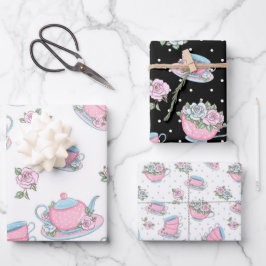 Brautparty Geschenkpapier Set