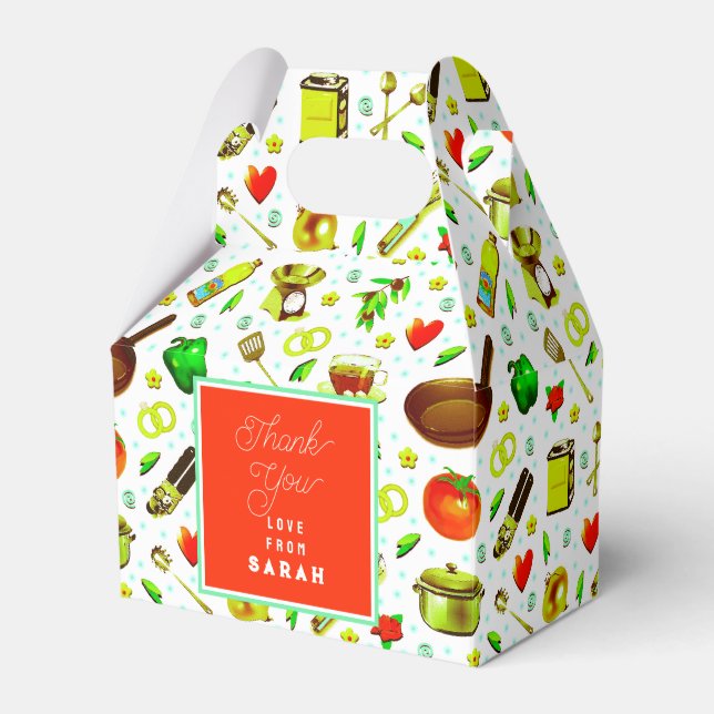 Brautparty Geschenkschachtel (Vorderseite)