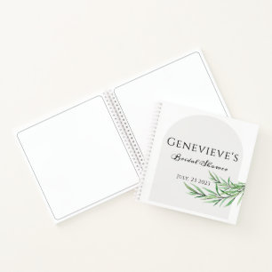 Brautparty Gift Notebook   Grünpflanzen Notizbuch