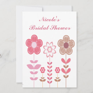 Brautparty Girly Floral Custom Einladung