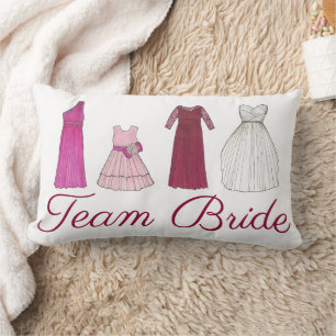 Brautparty Gowns Wedding Lendenkissen