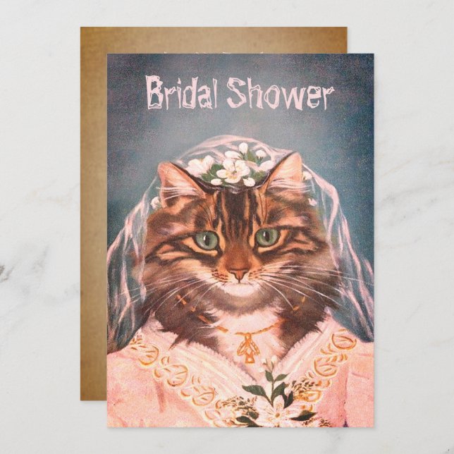 Brautparty, hen Party, Junggeselinnen-Abschied,... Einladung (Vorne/Hinten)