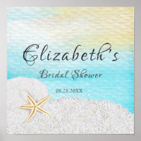 Brautparty Hochzeit am Strand mit weißem Sand