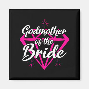 Brautparty Hochzeit Braut Patentante Magnet