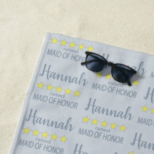 Brautparty & Hochzeitsgesellschaft 5 Sterne Maid o Strandtuch